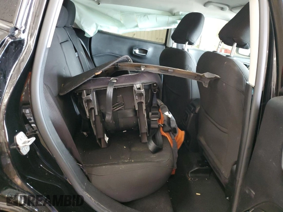 2021 Jeep Compass Freedom with VIN 3C4NJDAB6MT591227, listed as a Copart auction lot 51968315 with 54,389 mi miles and Non Repairable. Bid and sale history available at carsss.com. Image 11.