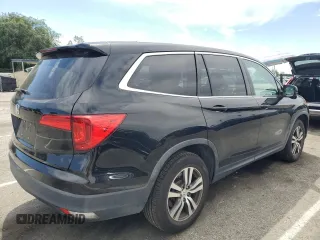 2017 Honda Pilot EX-L with VIN 5FNYF5H50HB000771, listed as a Copart auction lot 52611255 with 84,922 mi miles and Salvage Title. Bid and sale history available at carsss.com. Image 3.