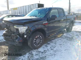 2020 Ford F-150 XL with VIN 1FTEX1EP8LFC19769, listed as a IAAI auction lot 41275336 with 61,898 mi miles. Bid and sale history available at carsss.com. Image 16.