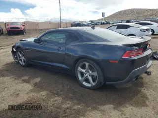 2014 Chevrolet Camaro LT with VIN 2G1FB1E32E9240136, listed as a Copart auction lot 55873705 with 132,153 mi miles and Salvage title. Bid and sale history available at DreamBid. Image 2.