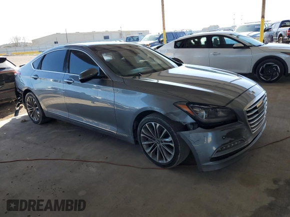 2017 Genesis G80 3.8L с VIN KMHGN4JE2HU182446, выставлен на аукционе Copart как лот 48082765 с пробегом 98 332 миль миль и Чистый • Clean title. История ставок и продаж доступна на DreamBid. Изображение 4.