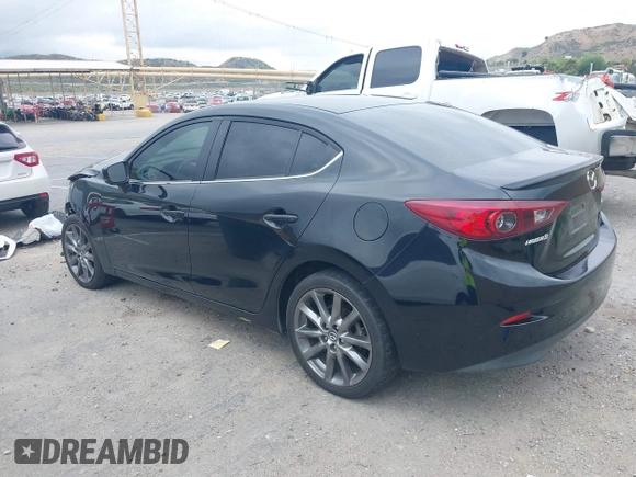 2018 Mazda 3 Touring with VIN 3MZBN1V30JM201671, listed as a IAAI auction lot 42189105 with 174,284 mi miles and . Bid and sale history available at carsss.com. Image 3.