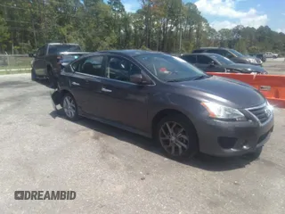 2014 Nissan Sentra SV with VIN 3N1AB7AP8EY283654, listed as a IAAI auction lot 37380388 with 126,218 mi miles and . Bid and sale history available at DreamBid. Image 1.