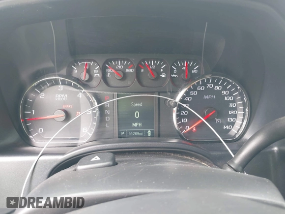 2019 GMC Sierra 1500 Limited with VIN 2GTR1LEC4K1194273, listed as a IAAI auction lot 41480102 with 51,289 mi miles. Bid and sale history available at carsss.com. Image 7.