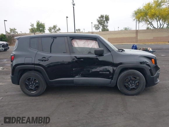 2017 Jeep Renegade Sport z VIN ZACCJAAB8HPF47233, wystawiony jako IAAI lot #42353512 z przebiegiem 88 850 mil mil oraz . Historia ofert i sprzedaży dostępna na DreamBid. Obrazek 13.