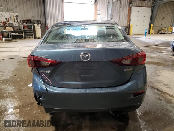 2015 Mazda 3 i Sport with VIN 3MZBM1U72FM232385, listed as a Copart auction lot 48730855 with 56,908 mi miles and Salvage Title. Bid and sale history available at carsss.com. Image 6.