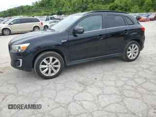 2015 Mitsubishi Outlander GT with VIN 4A4AR4AWXFE040546, listed as a Copart auction lot 55917935 with 323,546 mi miles and Salvage title. Bid and sale history available at DreamBid. Image 1.