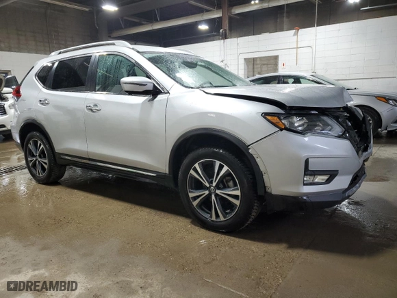 2018 Nissan Rogue S with VIN 5N1AT2MV8JC802403, listed as a Copart auction lot 52404305 with 72,051 mi miles and Salvage Title. Bid and sale history available at carsss.com. Image 4.