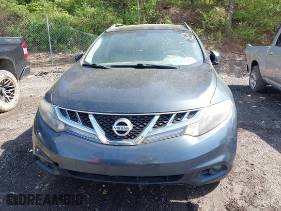 2011 Nissan Murano SL with VIN JN8AZ1MU6BW055876, listed as a IAAI auction lot 41942928 with 115,509 mi miles and . Bid and sale history available at DreamBid. Image 6.