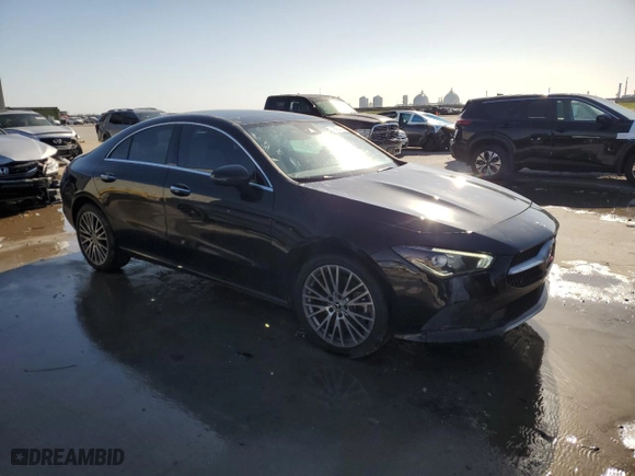 2022 Mercedes-Benz CLA with VIN W1K5J4GBXNN282245, listed as a Copart auction lot 47504475 with 80,030 mi miles and Salvage Title. Bid and sale history available at carsss.com. Image 4.