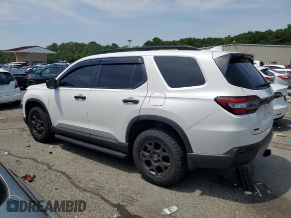2024 Honda Pilot TrailSport z VIN 5FNYG1H60RB004755, wystawiony jako Copart lot #59502924 z przebiegiem Nie podano mil oraz Szkoda całkowita • Salvage title. Historia ofert i sprzedaży dostępna na DreamBid. Obrazek 2.
