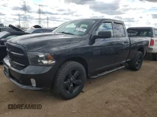 2018 Ram 1500 Express z VIN 1C6RR7FGXJS298063, wystawiony jako Copart lot #53107165 z przebiegiem 132 876 mil mil oraz Szkoda całkowita • Salvage title. Historia ofert i sprzedaży dostępna na DreamBid. Obrazek 1.