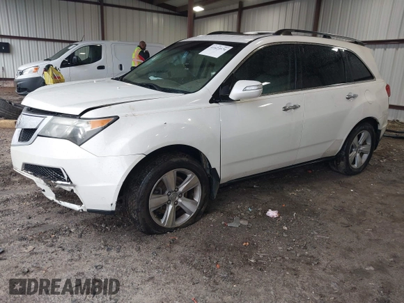 2010 Acura MDX with VIN 2HNYD2H26AH503810, listed as a IAAI auction lot 41623574 with 218,586 mi miles. Bid and sale history available at carsss.com. Image 2.