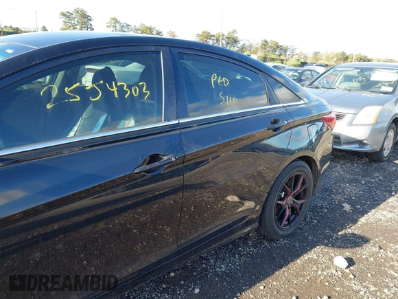 2011 Hyundai Sonata GLS with VIN 5NPEB4AC3BH188549, listed as a IAAI auction lot 42142122 with Not Provided miles and . Bid and sale history available at carsss.com. Image 6.