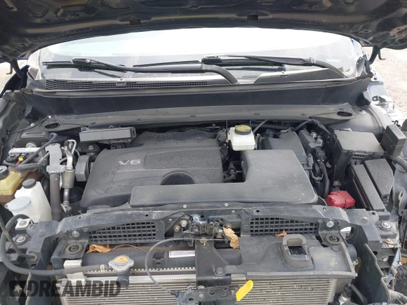 2019 Nissan Pathfinder SV z VIN 5N1DR2MM7KC617117, wystawiony jako IAAI lot #42342685 z przebiegiem 98 013 mil mil oraz . Historia ofert i sprzedaży dostępna na DreamBid. Obrazek 10.