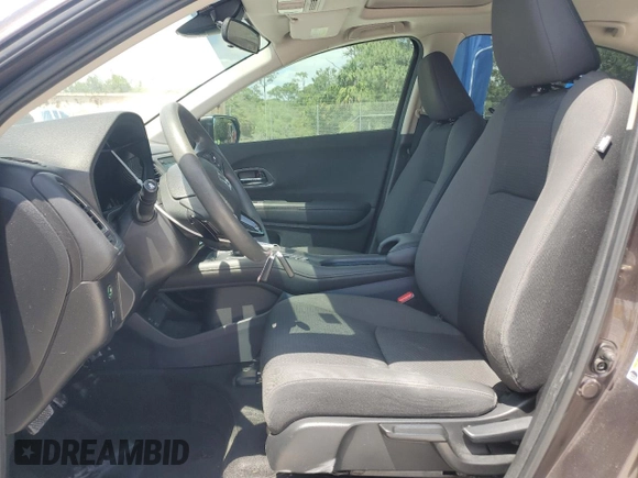 2019 Honda HR-V EX with VIN 3CZRU5H50KM707327, listed as a Copart auction lot 54589245 with 23,468 mi miles and Salvage Title. Bid and sale history available at carsss.com. Image 7.