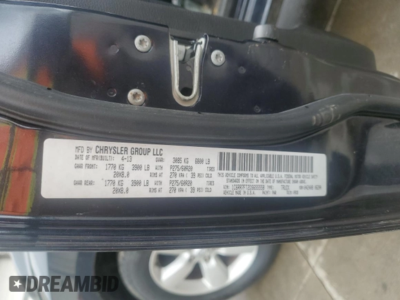 2013 Ram 1500 Express z VIN 1C6RR7FT2DS655558, wystawiony jako Copart lot #55028875 z przebiegiem 203 268 mil mil oraz Szkoda całkowita • Salvage title. Historia ofert i sprzedaży dostępna na DreamBid. Obrazek 13.