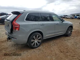 2024 Volvo XC90 Plus Bright Theme with VIN YV4L12PE1R1229833, listed as a Copart auction lot 48030085 with 14,202 mi miles and Salvage Title. Bid and sale history available at DreamBid. Image 3.