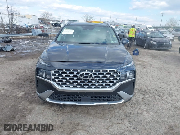 2021 Hyundai Santa Fe Limited with VIN 5NMS4DAL6MH334293, listed as a IAAI auction lot 41422771 with 38,979 mi miles. Bid and sale history available at carsss.com. Image 12.