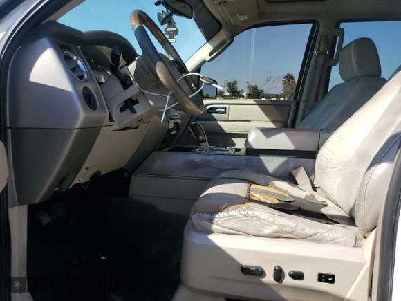 2007 Ford Expedition EL Limited with VIN 1FMFK19527LA20649, listed as a Copart auction lot 80579714 with 238,907 mi miles and Clean Title. Bid and sale history available at carsss.com. Image 7.