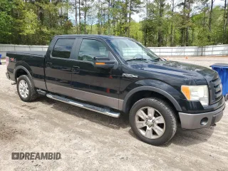 2009 Ford F-150 XL with VIN 1FTPW14V49KA73074, listed as a Copart auction lot 51887195 with 212,130 mi miles and Salvage Title. Bid and sale history available at carsss.com. Image 4.