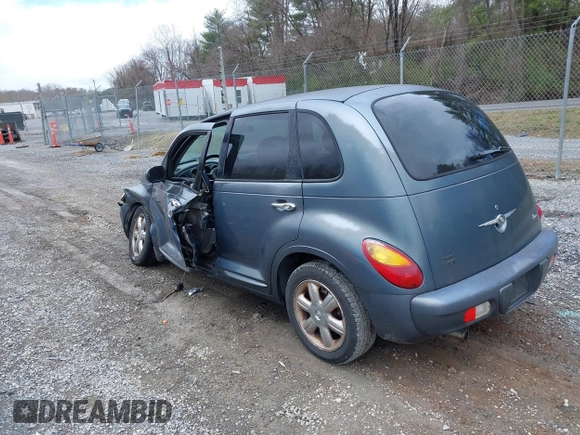 2003 Chrysler PT Cruiser Limited with VIN 3C8FY68B53T535875, listed as a IAAI auction lot 41858843 with 153,592 mi miles and . Bid and sale history available at carsss.com. Image 3.