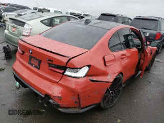 2021 BMW M3 Competition z VIN WBS33AY04MFL36678, wystawiony jako Copart lot #73759032 z przebiegiem 19 165 mil mil oraz . Historia ofert i sprzedaży dostępna na DreamBid. Obrazek 3.
