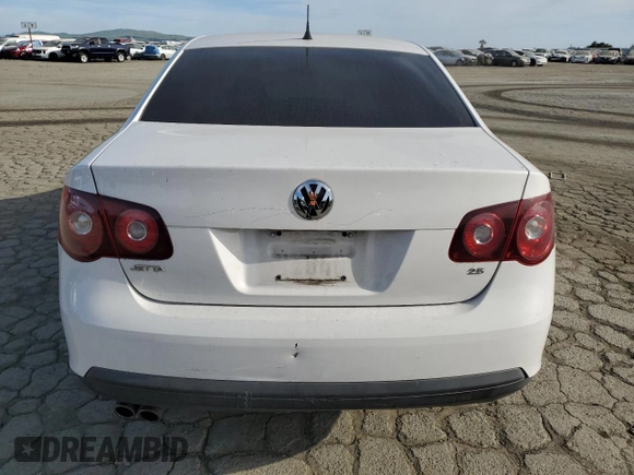 2010 Volkswagen Jetta Sedan S with VIN 3VWJZ7AJ2AM049092, listed as a Copart auction lot 52806955 with 251,408 mi miles and Salvage Title. Bid and sale history available at carsss.com. Image 6.