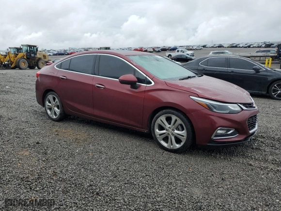2016 Chevrolet Cruze Premier with VIN 1G1BG5SM0G7264153, listed as a Copart auction lot 51441305 with 77,251 mi miles and Salvage Title. Bid and sale history available at carsss.com. Image 4.