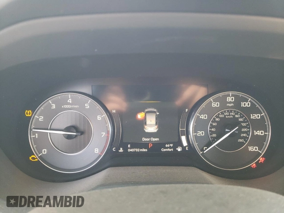 2019 Acura RDX w/Technology Pkg with VIN 5J8TC2H57KL017459, listed as a Copart auction lot 52676504 with 40,732 mi miles and Salvage Title. Bid and sale history available at carsss.com. Image 9.