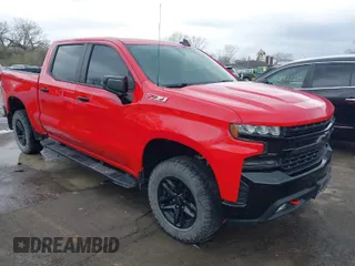 2019 Chevrolet Silverado 1500 LT Trail Boss with VIN 1GCPYFED0KZ385466, listed as a IAAI auction lot 41875935 with 94,762 mi miles. Bid and sale history available at carsss.com. Image 1.