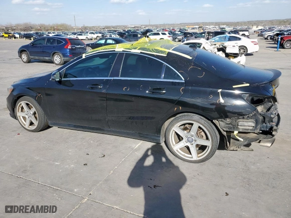 2014 Mercedes-Benz CLA-Class CLA 250 with VIN WDDSJ4EB0EN045673, listed as a Copart auction lot 49121625 with 171,772 mi miles and Salvage Title. Bid and sale history available at carsss.com. Image 2.