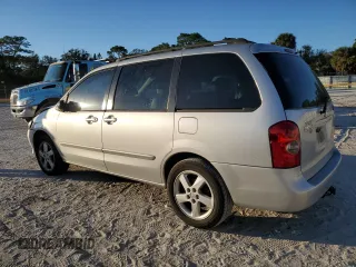 2003 Mazda MPV LX with VIN JM3LW28J530336307, listed as a Copart auction lot 82298964 with 148,449 mi miles and Salvage Title. Bid and sale history available at carsss.com. Image 2.