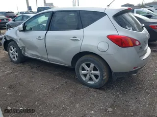 2010 Nissan Murano SL with VIN JN8AZ1MW9AW110949, listed as a IAAI auction lot 41707121 with 130,359 mi miles. Bid and sale history available at carsss.com. Image 3.