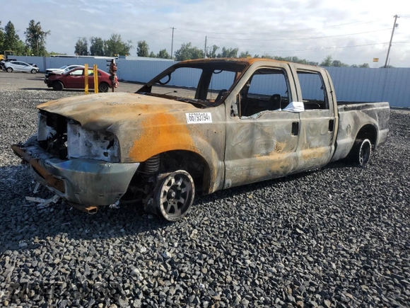 2002 Ford F-250 XL with VIN 1FTNW20S42EC74003, listed as a Copart auction lot 79458154 with Not Provided miles and Salvage Title. Bid and sale history available at DreamBid. Image 1.