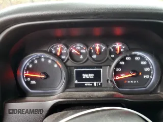 2021 Chevrolet Silverado 1500 Work Truck with VIN 3GCNWAEH7MG171743, listed as a Copart auction lot 80291414 with 46,718 mi miles and Clean Title. Bid and sale history available at carsss.com. Image 9.