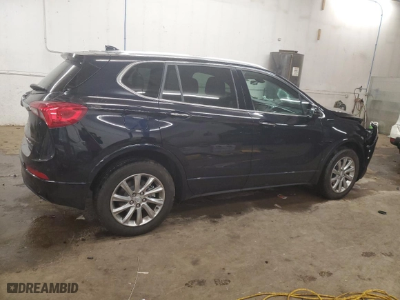 2020 Buick Envision Essence with VIN LRBFX2SA8LD194148, listed as a Copart auction lot 86351914 with 15,221 mi miles and Salvage Title. Bid and sale history available at carsss.com. Image 3.