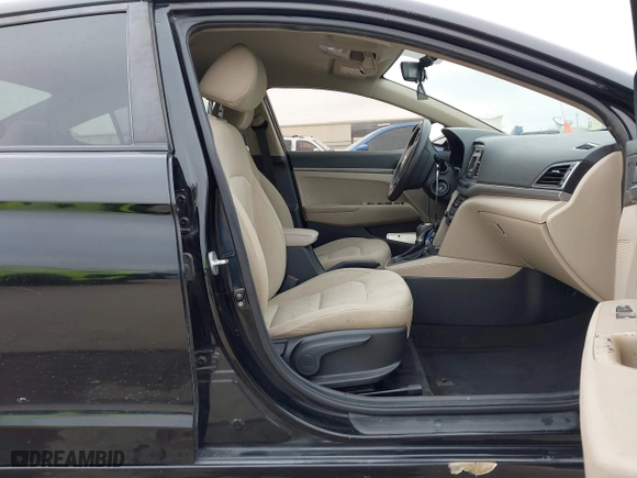 2017 Hyundai Elantra SE with VIN KMHD74LF6HU340225, listed as a IAAI auction lot 41576599 with 102,211 mi miles. Bid and sale history available at carsss.com. Image 5.