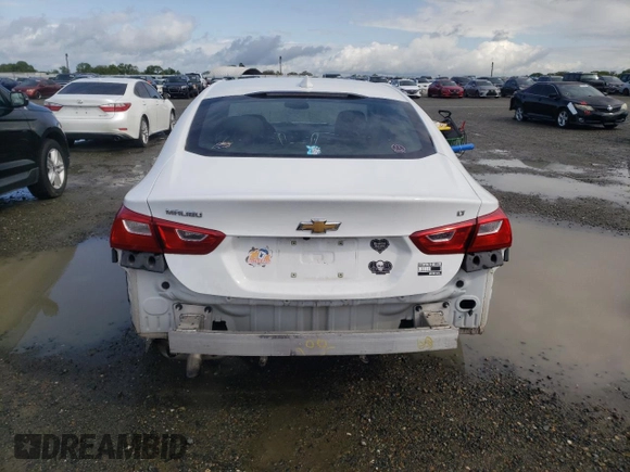 2016 Chevrolet Malibu LT with VIN 1G1ZE5ST7GF333647, listed as a Copart auction lot 51166675 with 123,697 mi miles and Salvage Title. Bid and sale history available at DreamBid. Image 6.