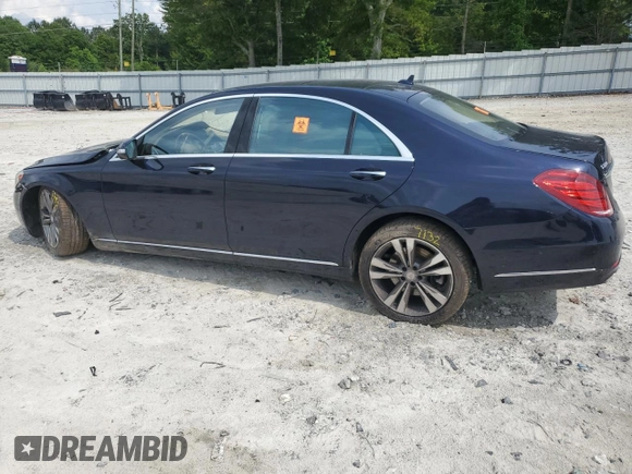 2015 Mercedes-Benz S 550 z VIN WDDUG8CB9FA157379, wystawiony jako Copart lot #56867245 z przebiegiem 64 665 mil mil oraz Szkoda całkowita • Salvage title. Historia ofert i sprzedaży dostępna na DreamBid. Obrazek 2.
