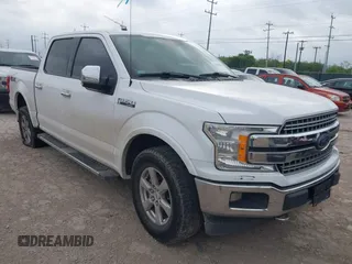 2018 Ford F-150 XL with VIN 1FTEW1EG5JKD32988, listed as a IAAI auction lot 42099086 with 127,541 mi miles. Bid and sale history available at carsss.com. Image 1.
