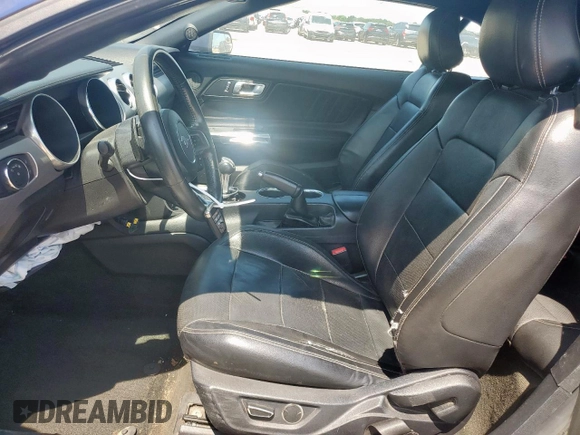 2018 Ford Mustang EcoBoost Premium with VIN 1FATP8UH3J5123986, listed as a Copart auction lot 59054595 with 125,280 mi miles and Salvage title. Bid and sale history available at DreamBid. Image 7.
