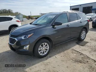 2021 Chevrolet Equinox LT z VIN 2GNAXUEV6M6128324, wystawiony jako Copart lot #56147905 z przebiegiem 47 568 mil mil oraz Czysty tytuł • Clean title. Historia ofert i sprzedaży dostępna na DreamBid. Obrazek 1.