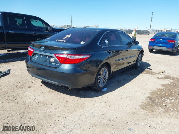 2015 Toyota Camry Hybrid LE with VIN 4T1BD1FK7FU163026, listed as a IAAI auction lot 41651247 with 184,783 mi miles. Bid and sale history available at carsss.com. Image 4.