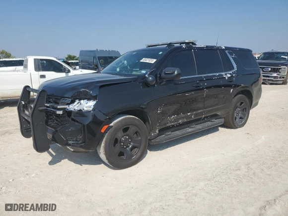 2022 Chevrolet Tahoe Commercial with VIN 1GNSCLED4NR212326, listed as a Copart auction lot 65831824 with 29,879 mi miles and Salvage Title. Bid and sale history available at carsss.com. Image 1.