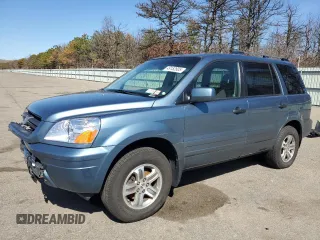 2005 Honda Pilot EX-L with RES with VIN 5FNYF18685B067664, listed as a Copart auction lot 49152805 with 135,232 mi miles and Salvage Title. Bid and sale history available at carsss.com. Image 1.