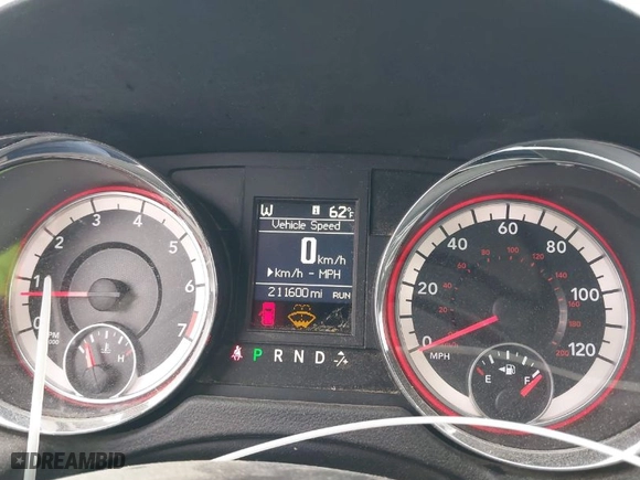 2017 Dodge Grand Caravan GT with VIN 2C4RDGEG5HR761229, listed as a IAAI auction lot 42029422 with 211,600 mi miles. Bid and sale history available at carsss.com. Image 7.