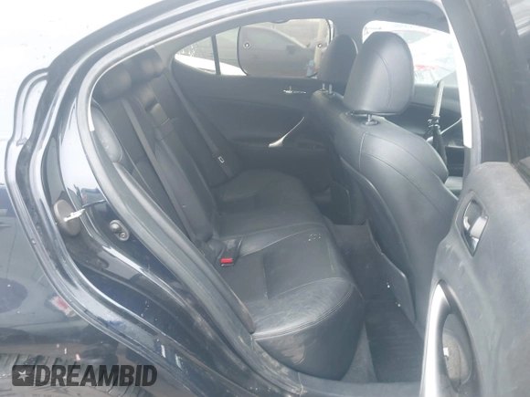 2007 Lexus IS 250 with VIN JTHCK262172012313, listed as a IAAI auction lot 41420035 with 219,830 mi miles. Bid and sale history available at carsss.com. Image 8.