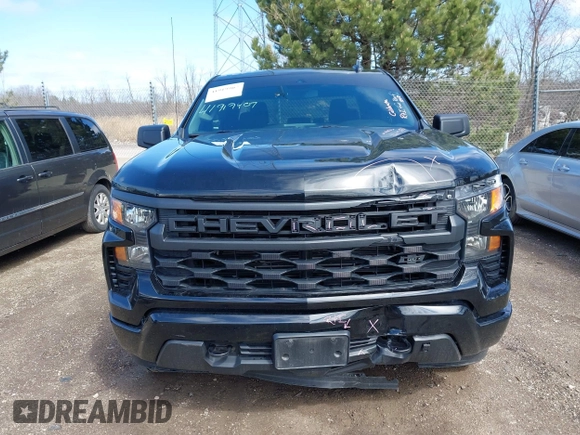 2022 Chevrolet Silverado 1500 Custom with VIN 1GCPDBEK1NZ621341, listed as a IAAI auction lot 41919907 with 60,066 mi miles. Bid and sale history available at carsss.com. Image 12.