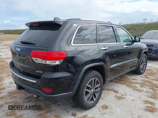 2018 Jeep Grand Cherokee Limited with VIN 1C4RJFBG8JC107833, listed as a IAAI auction lot 40654898 with 62,876 mi miles and . Bid and sale history available at DreamBid. Image 4.